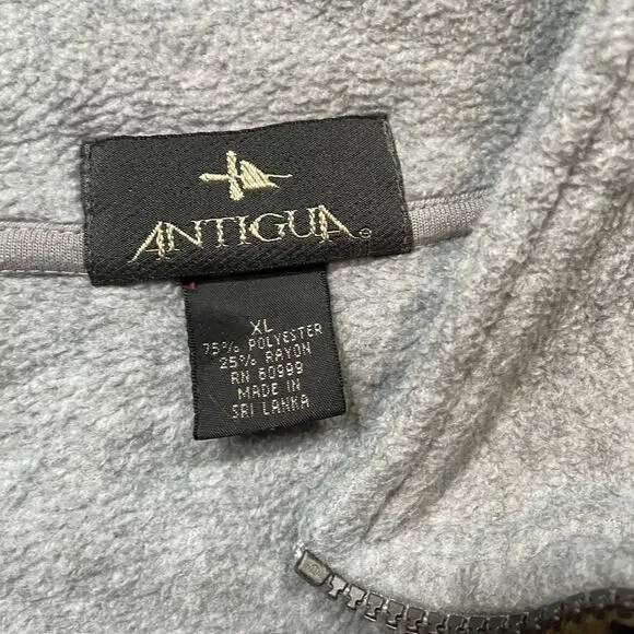 New Jersey Devils Sweater Mens XL Black NHL Quarter Zip - Picture 6 of 7